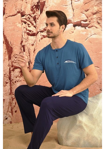 Erkek Kısa Kol Pijama Takımı modelleri