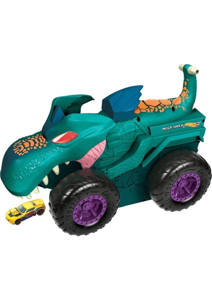 Monster Trucks Araba Yiyen Mega Wrex, Hot Wheels Monster Trucks