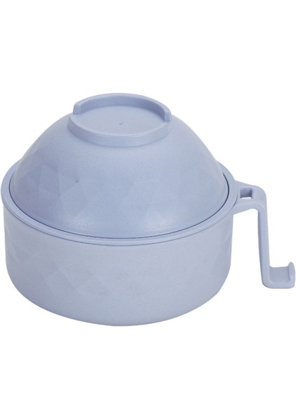 Ramen Set 1200ML Anında Erişte Ayrılabilir Üniversite Odası Daire Mavi (Yurt Dışından)