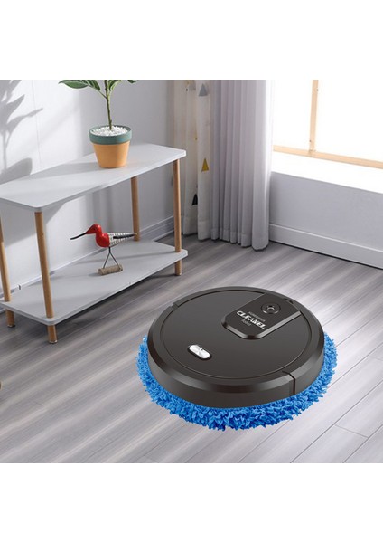 Islak ve Kuru Siyah Yetenekli Akıllı Ev Süpürme Robotu (Yurt Dışından)