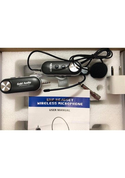 Gold Audıo GX-761Y Telsiz Yaka Wireless Mikrofon