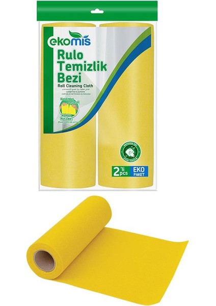 Rulo Temizlik Bezi 2'li