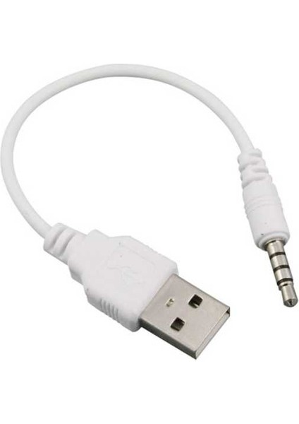 Aux To USB 2.0 Erkek Çevirici Kablo 3.5 mm Kablo