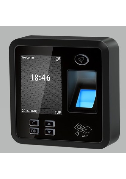 PS-4028B Siyah Parmak Izi Terminali