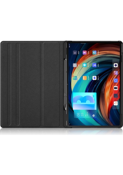 Lenovo Tab P12 Pro Için Deri Tablet Kılıfı (Yurt Dışından)