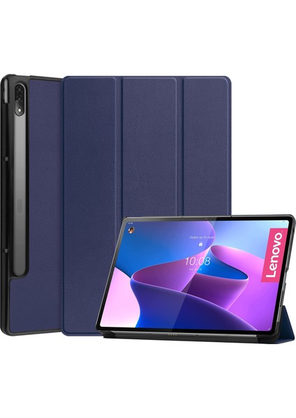 Lenovo Tab P12 Pro Için Deri Tablet Kılıfı 12.6 (Yurt Dışından)