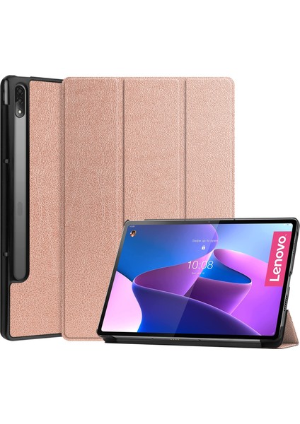 Lenovo Tab P12 Pro Için Deri Tablet Kılıfı 12.6 (Yurt Dışından)