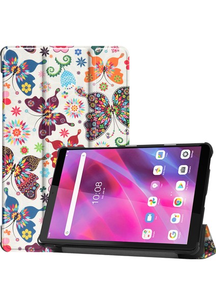 Lenovo Tab M8 3rd Gen Için Renkli Çizim Desen Kılıfı (Yurt Dışından)
