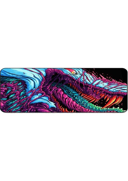 Hyp 90X40 cm Speed Kaymaz Taban Dikişli Mouse Pad Oyuncu Gamer
