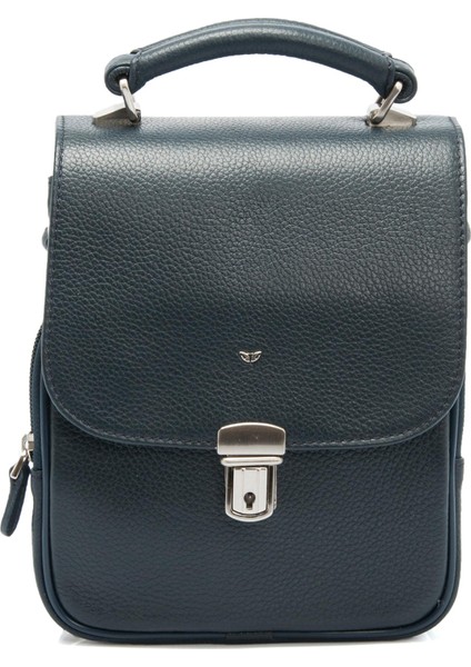 Lacivert Hakiki Deri Erkek Çapraz Askılı Çanta - S1AC00002928-X86 modelleri