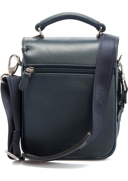 Lacivert Hakiki Deri Erkek Çapraz Askılı Çanta - S1AC00002928-X86 fırsatları