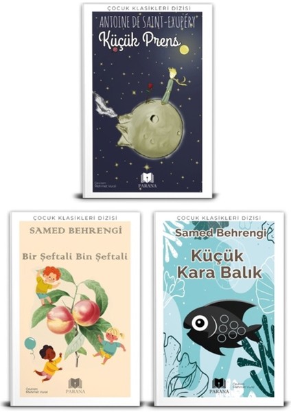 Çocuk Klasikleri Seti (3 Kitap Takım) - Antoine De Saint-Exupéry