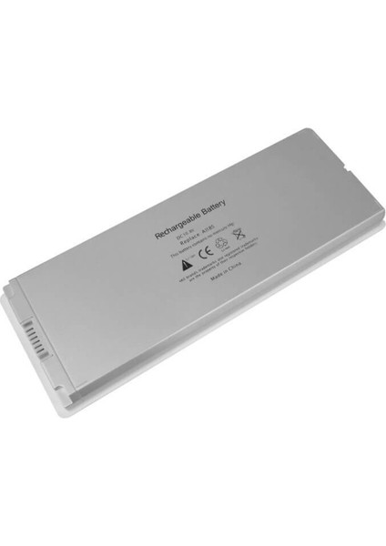 Apple A1185 MacBook 13-inch A1181 Uyumlu Notebook Bataryası Pili - Beyaz