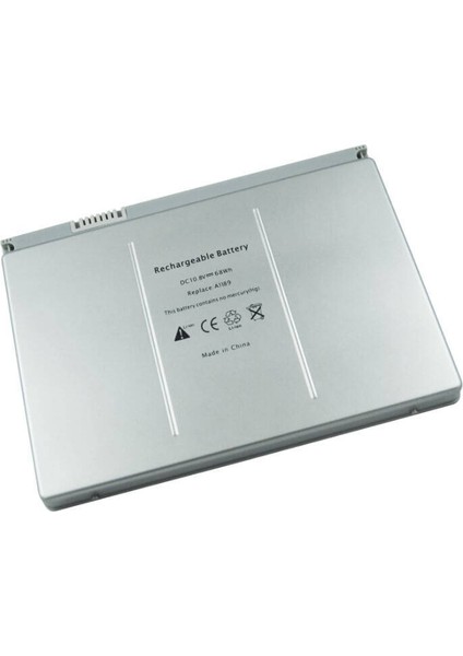 Apple MacBook Pro 17-inch (2007) Uyumlu Notebook Bataryası Pili