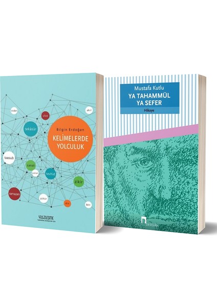 Kelimelerde Yolculuk - Ya Tahammül Ya Sefer 2 Kitap Set