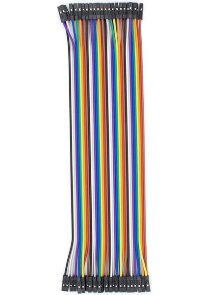 40 Adet Dişi-Dişi Jumper Kablo 20CM