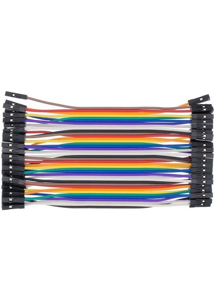 40 Adet Dişi-Dişi Jumper Kablo 20CM