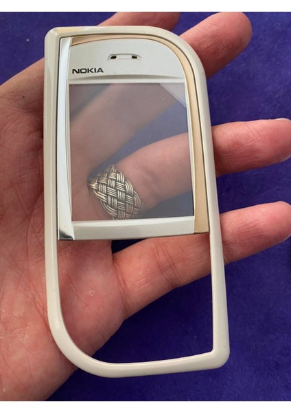 Nokia 7610 Ön Arka Kapak Beyaz(Tuşsuz) - 7610 Kapak fiyatları