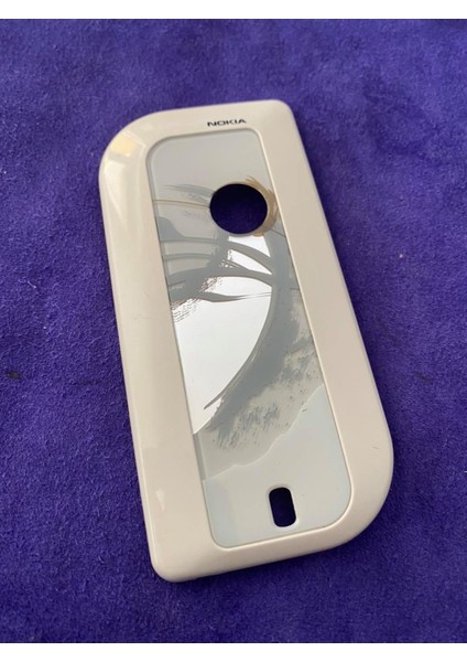 Nokia 7610 Ön Arka Kapak Beyaz(Tuşsuz) - 7610 Kapak fırsatları