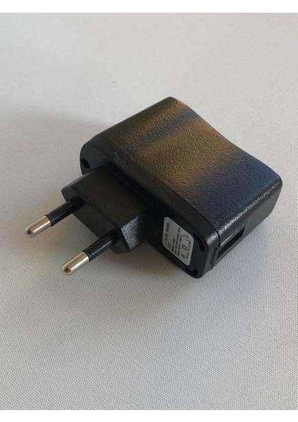 USB Şarj Adaptörü 5V 500MAH - Radyo Mp3 Fener Şarj Kafası