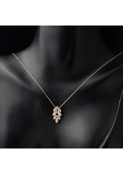 Yaprak 14 Ayar Altın Kolye fiyatları