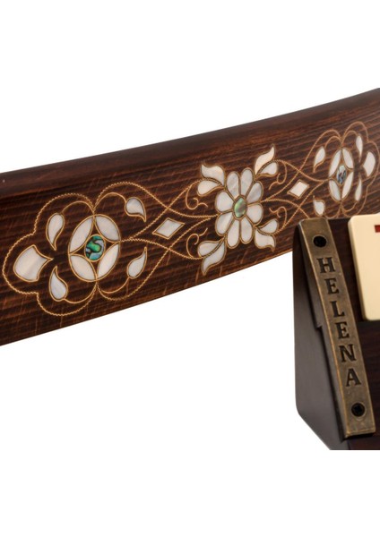 Papatya Desenli Sedef Kakmalı Oymalı Oval Okey Takımı modelleri
