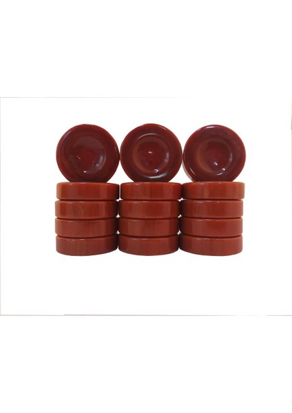 Tavla Pulu Turuncu Polyester (44,5 Mm)