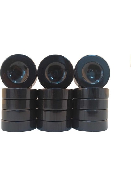 Tavla Pulu Siyah Polyester (44,5 Mm)