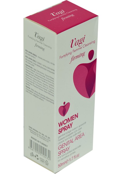 Women Sprey 50 ml - Genital Area Spray