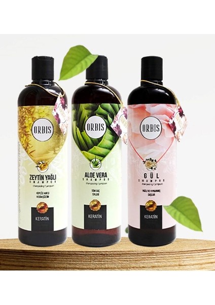 ŞAMPUAN 700 ML ALOE VERA ÖZLÜ ORBİS 5 ADET