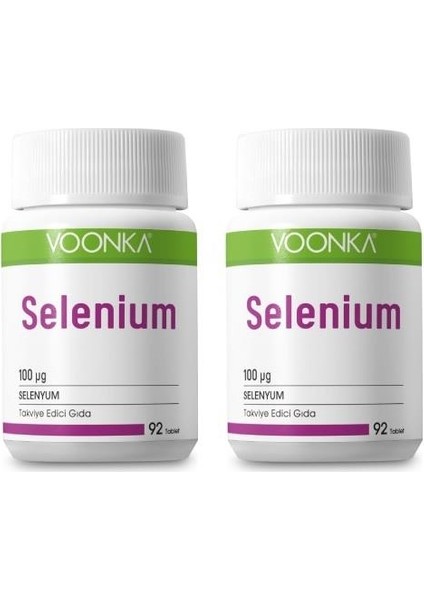 Selenium 100 Mg 92 Kapsül 2 Adet