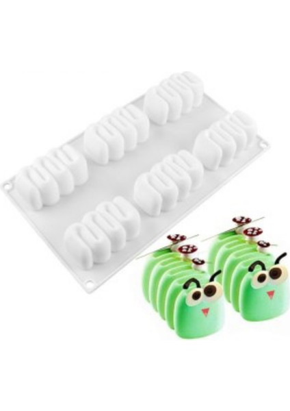 6'lı Spiral Silikon Kalıp