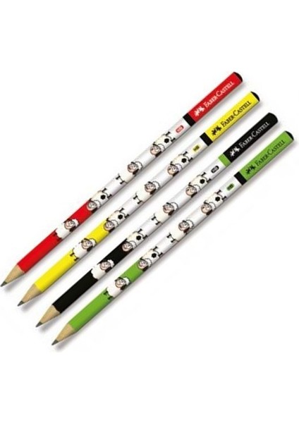 Faber Castell Kurşun Kalem Kuzu 4 Adet