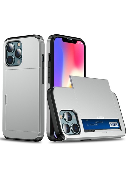 Apple iPhone 13 Mini 5.4 Inç Uyumlu Su Geçirmez Tpu + Pc Hibrit Telefon Kılıfı - Yeşil(Yurt Dışından)
