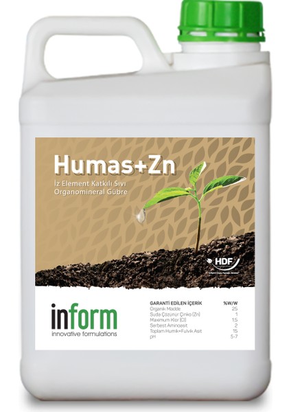 Gübre Humas + Zn 5 kg