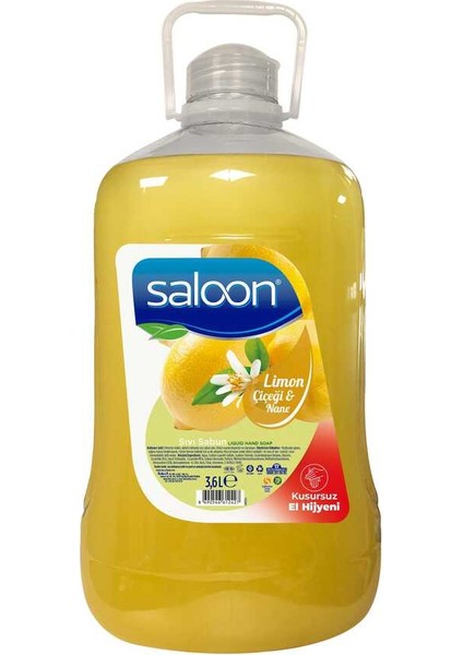 Sıvı Sabun Limon Çiçeği & Nane 3,6 L