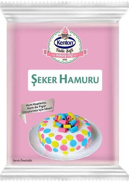 Tatlı Şefi Şeker Hamuru Pembe 200 gr