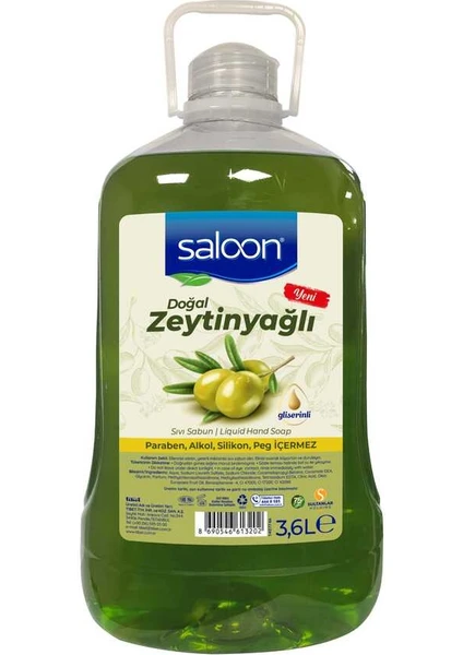 Sıvı Sabun Zeytinyağlı 3,6 L