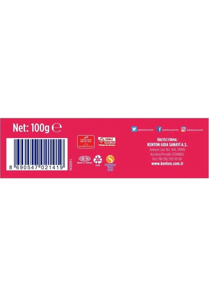 Bitkisel Jel Çilek 100 gr