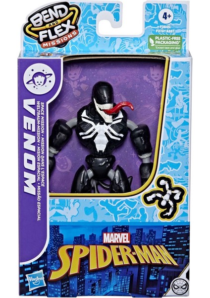 Marvel Spider-Man Bend-Flex Missions Venom F3741-F3845 modelleri
