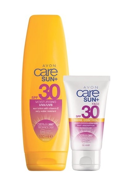 Güneş Kremi Seti (Avon Care Sun Face SPF30 Güneş Kremi , Care SUN+SPF30 Güneş Koruyucu Losyon