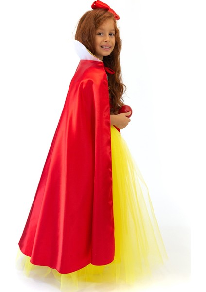 Pamuk Prenses Kostümü Pelerinli