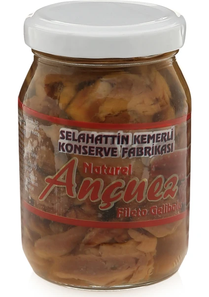 Selahattin Kemerli Selahattin Yağlı Tuzlu Ançuez 180 gr