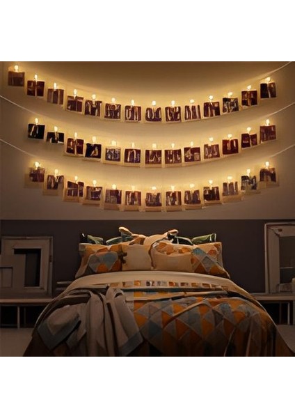 LED Fotoğraf Mandalları 10'lu fiyatları