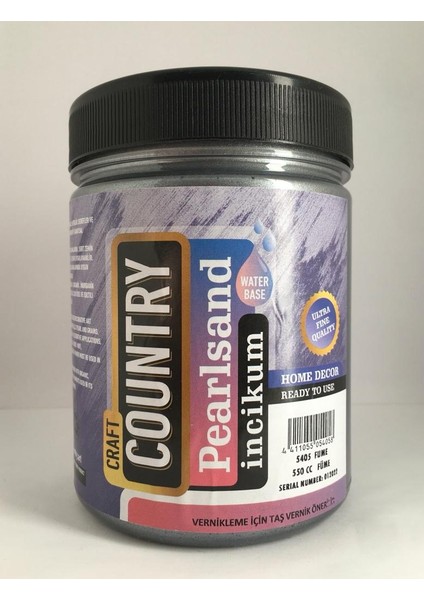 Pearlsand Hobi Boyası Craft County 5405 Füme 550cc