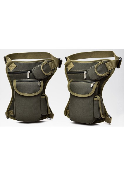 Çok Fonksiyonlu Açık Sürme Kanvas Bacak Çantası Taktik Bel Çantası modelleri