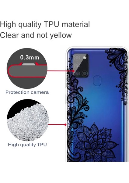 Tpu Samsung Galaxy A21SM Için Telefon Kılıfı - Çok Renkli (Yurt Dışından) modelleri
