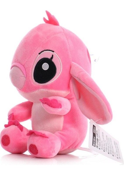 Disney Lilo And Stitch 20 cm Sevimli Peluş Oyuncak Pembe