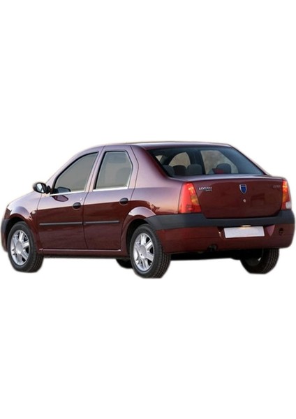 Dacia Logan Krom Cam Çıtası Tk 2005-2008 4prç Paslanmaz Çelik