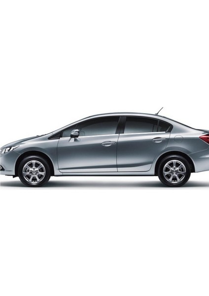 Honda Civic Krom Cam Çıtası Tk 2012-2016 4prç Paslanmaz Çelik